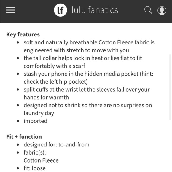 Lululemon Yin To My Yang Cardi Heathered Black / Soot Light Size 2 - Picture 12 of 15